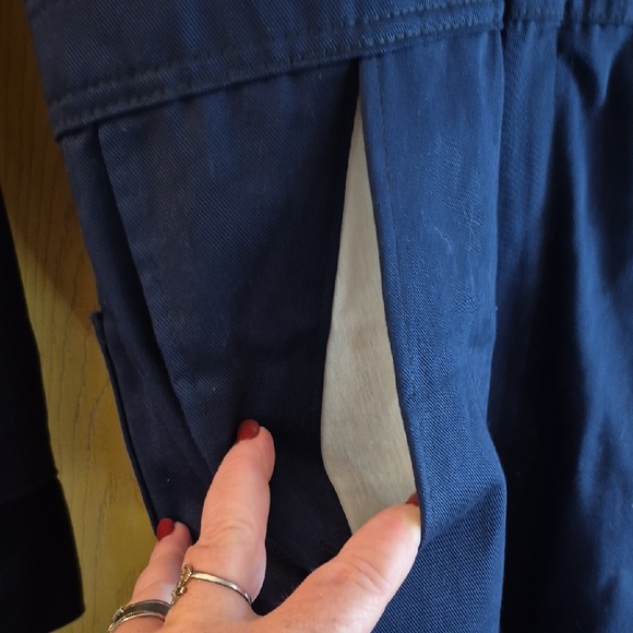 Red Kap Blue Coverall Overalls Jumpsuit Work Gear Size 40- RG Pockets Unisex - Picture 3 of 13